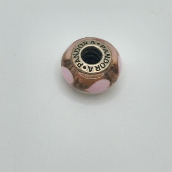 Pandora Pink hearts charm - Picture 3 of 5